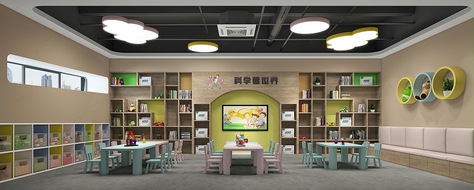 深圳教育空間裝修設(shè)計公司-文豐裝飾