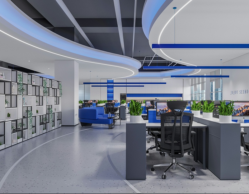 辦公室設計-現(xiàn)代簡約辦公室裝修