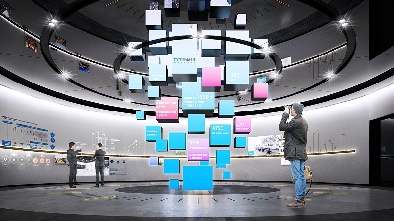 泰永長(zhǎng)征展示中心效果圖-文豐裝飾