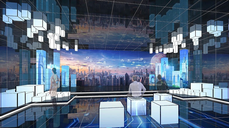 泰永長(zhǎng)征展示中心效果圖-文豐裝飾