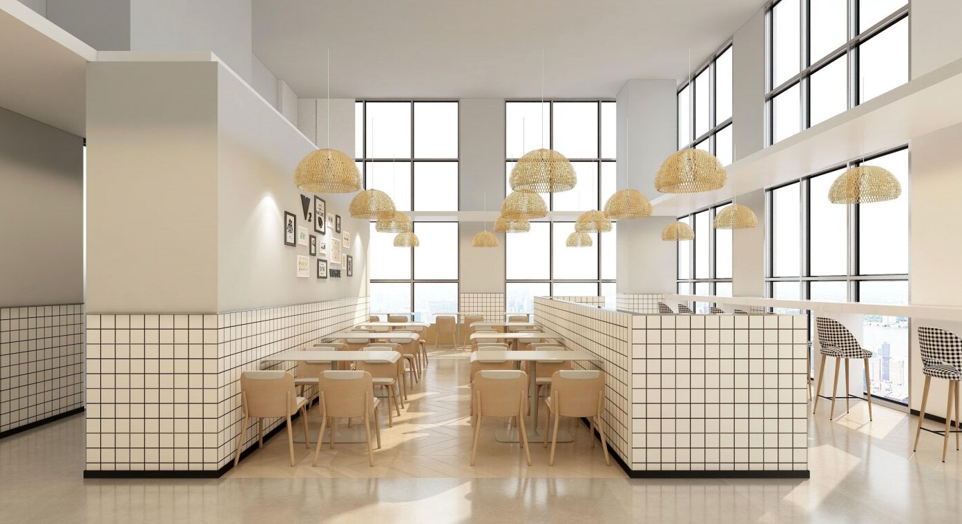 溫馨又治愈的奶油風餐廳設計，吃飯都更香！