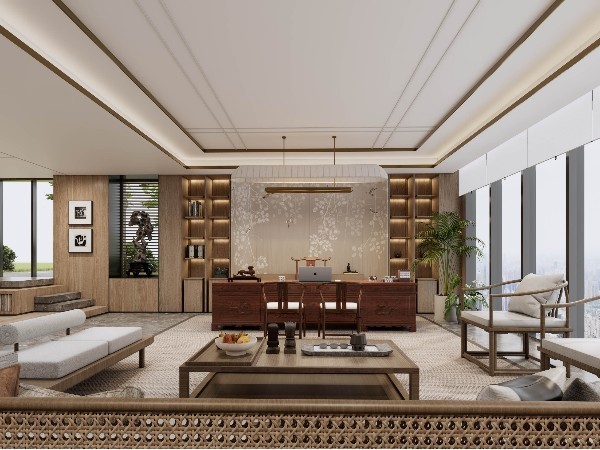 辦公室設(shè)計案例-文豐裝飾