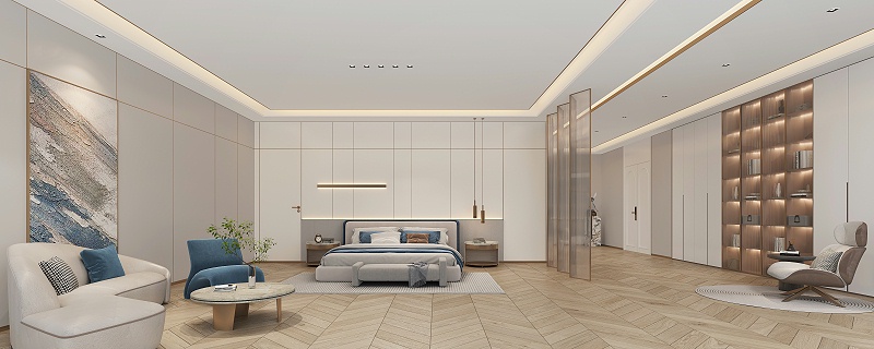 臥室效果圖-文豐裝飾