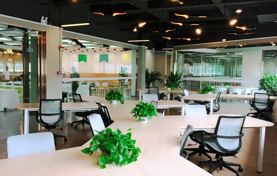 深圳龍崗辦公室裝修設計實景圖