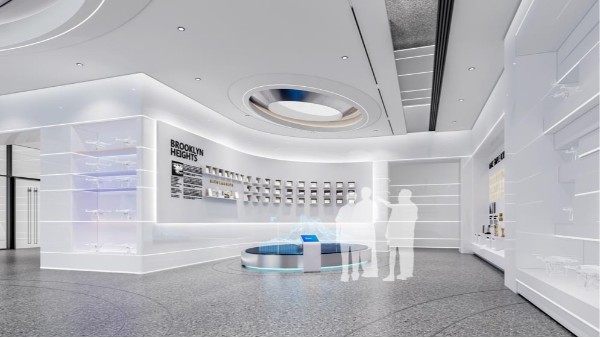 穿越時空腦洞，科技感爆棚創(chuàng)新互動展廳設(shè)計