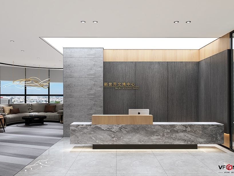 深圳前臺裝修設(shè)計